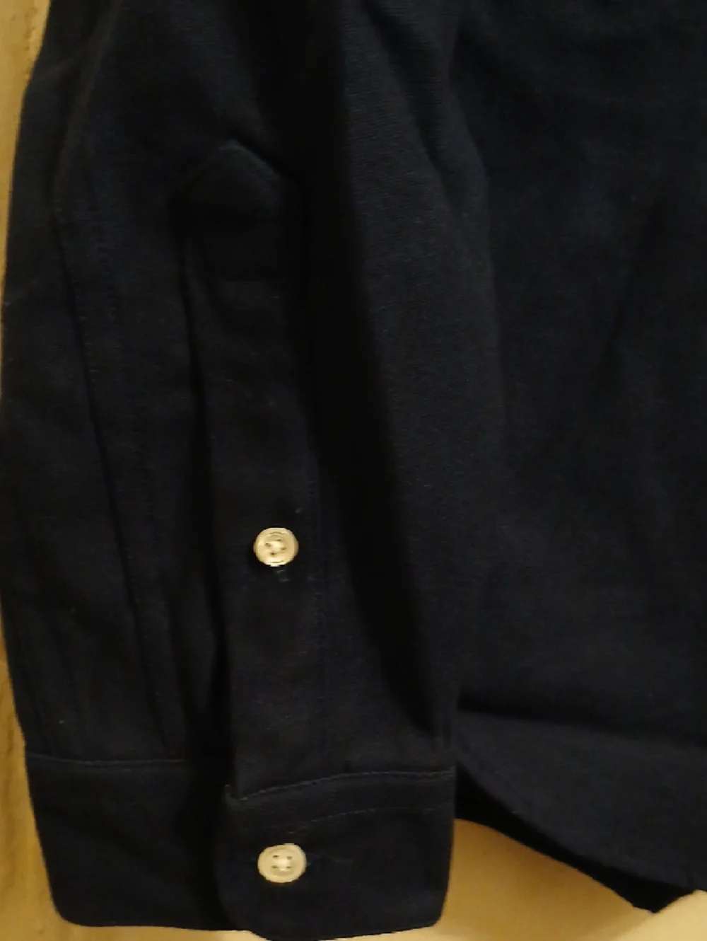 Steven Alan Men’s Dark Blue Button-Down Shirt - Picture 7 of 8